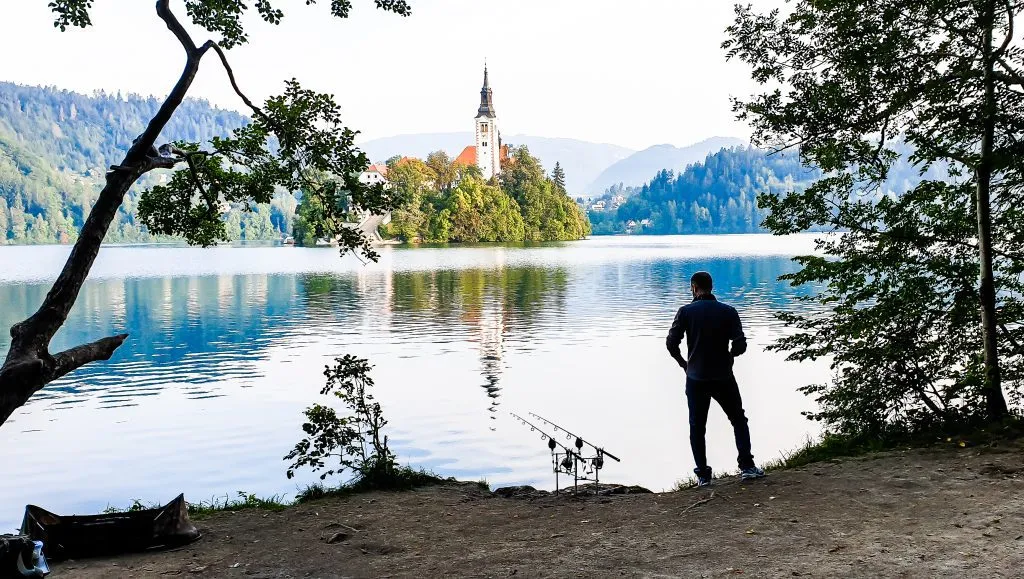 lake bled fishing slovenia