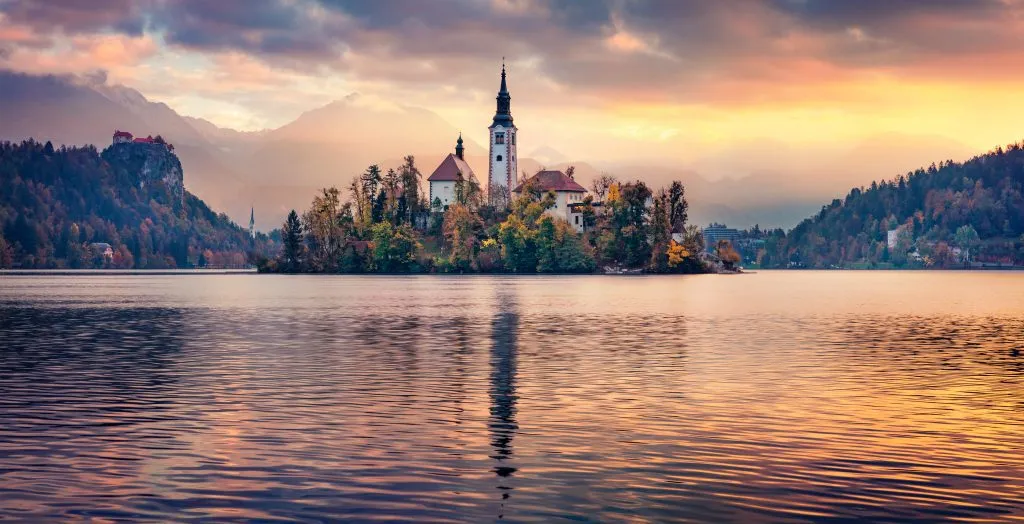 lake bled wonderful fishing destination